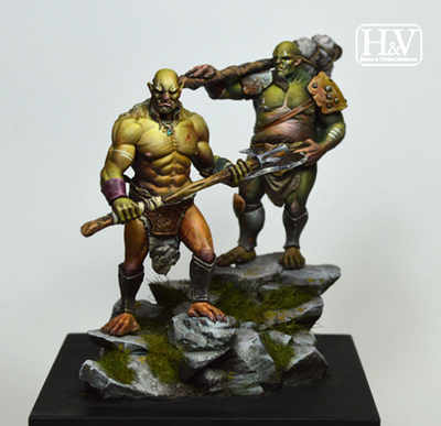 Vedrik And Dorban Orcs