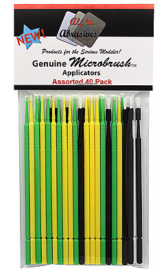 Microbrush Assorted 40 Pack