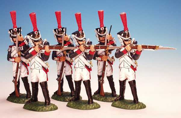 Fusilier Grenadiers Firing And Loading