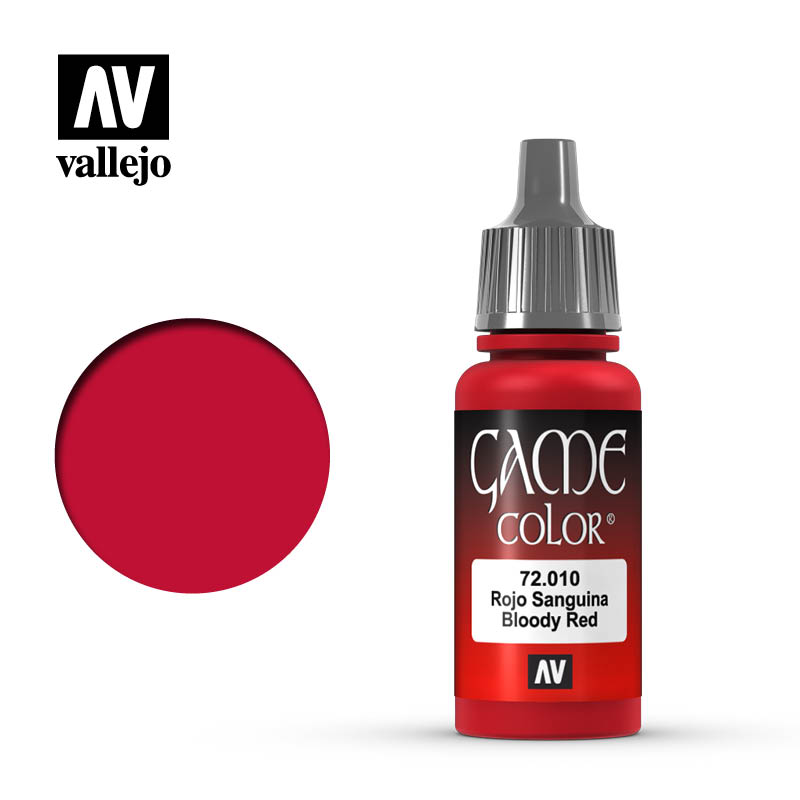 Game Color Bloody Red