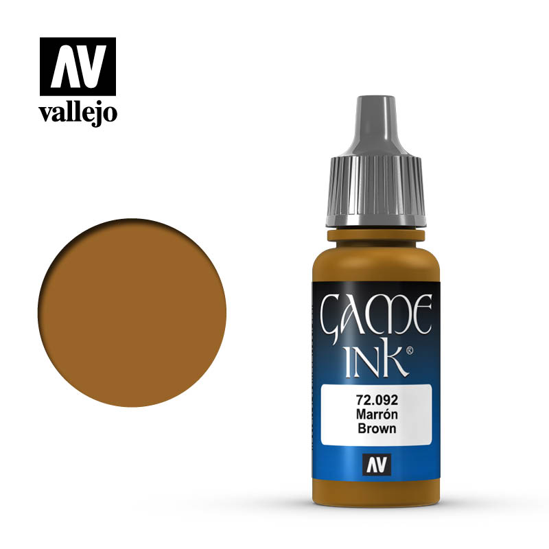 Game Color Brown Ink