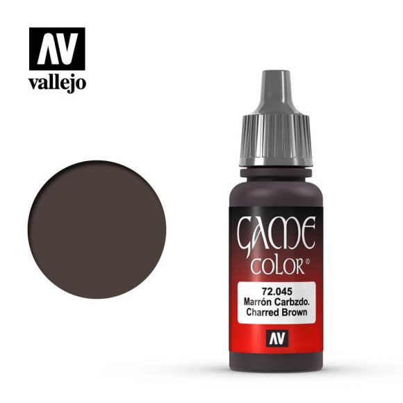 Game Color Charred Brown