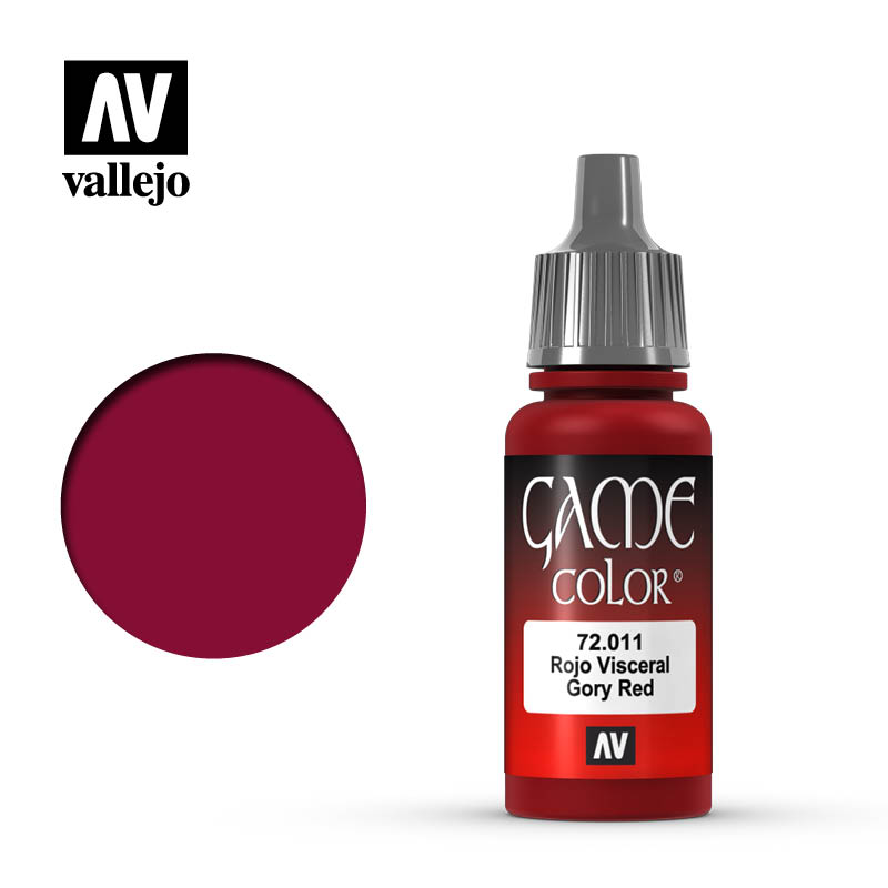 Game Color Gory Red