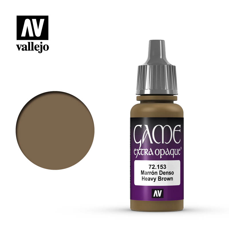 Game Color Extra Opaque Heavy Brown