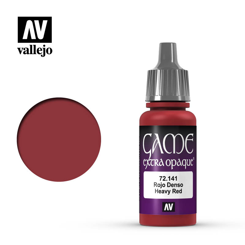 Game Color Extra Opaque Heavy Red