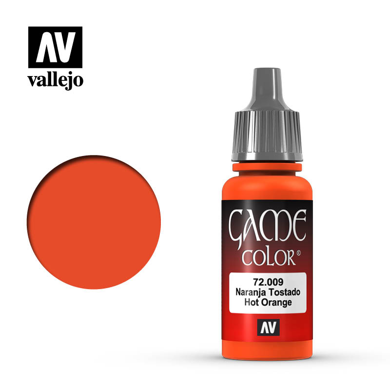 Game Color Hot Orange
