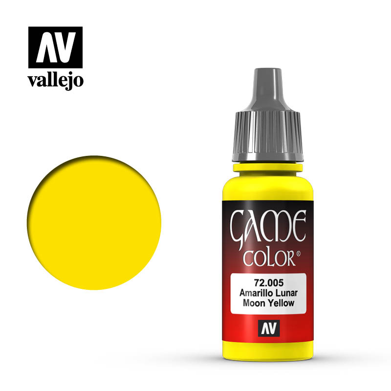 Game Color Bald Moon Yellow
