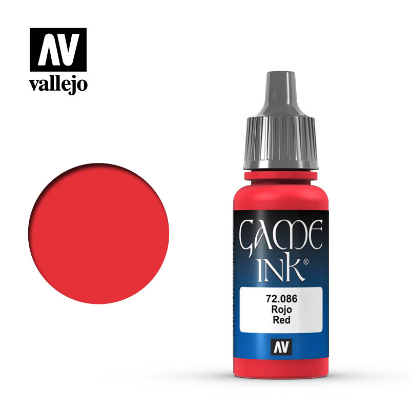 Game Color Red Ink