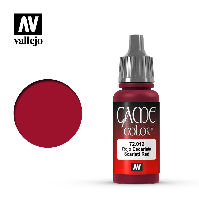 Game Color Scar Red