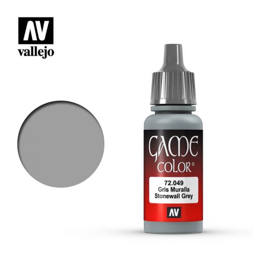 Game Color Stone Wall Grey