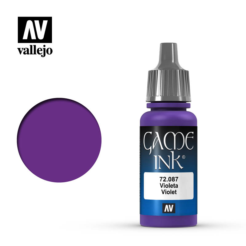 Game Color Violet Ink