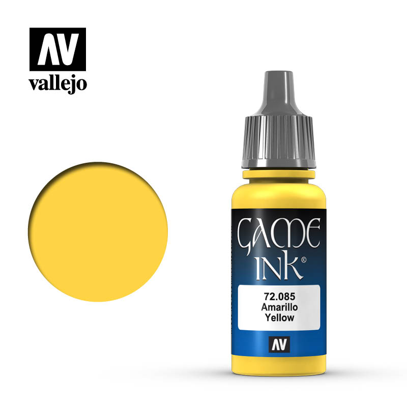 Game Color Yellow Ink