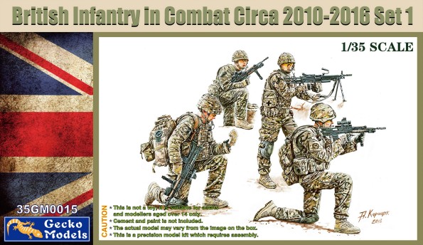 British Infantry in Combat Set 1 2010-2016