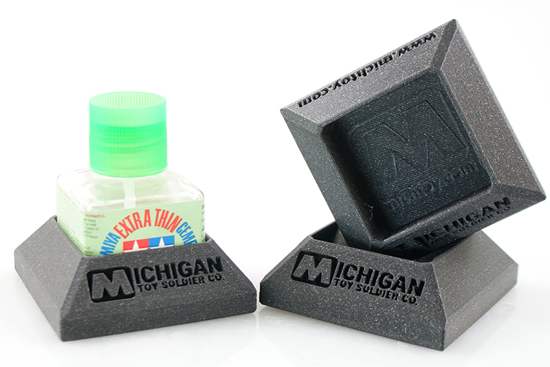 MichToy No Spill Glue Bottle Holder (for Tamiya/AK Cements)