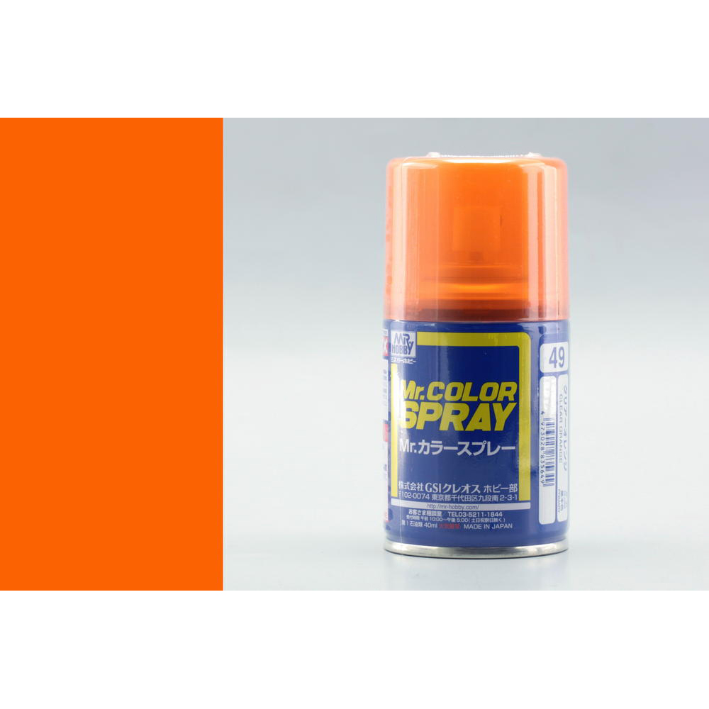 Mr. Color Spray Gloss Clear Orange 100ml