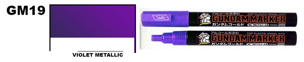 Gundam Acrylic Paint Marker Metallic Violet Acrylic