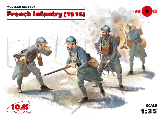 WWI French Infantry 1916
