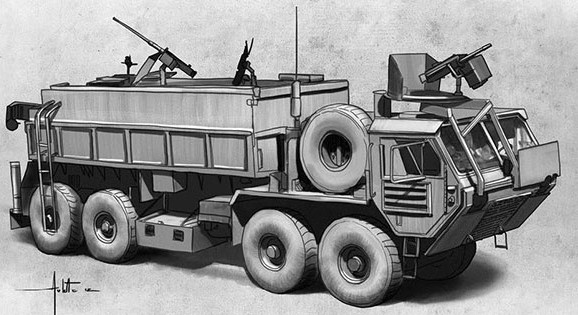 M985 HEMTT Gun Truck