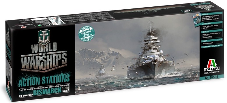 World of Warships: German Bismarck Battleship