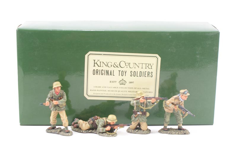 King & Country AK016 Africa Corps Attack 1 Available OOP