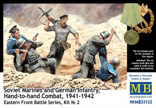 WWII Soviet Marines & German Infantry Hand to Hand Fight (5)
