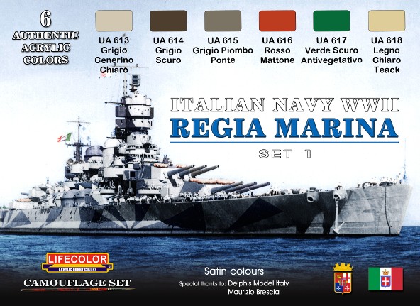 World War II Camouflage Italian Navy