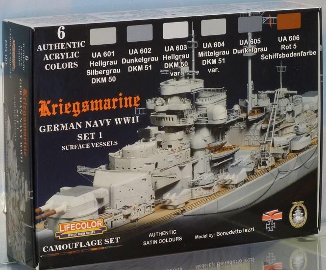 World War II Camouflage German Navy Kriegsmarine Set #1