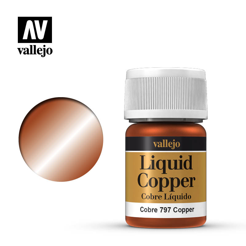 Alcohol Based Metallic Copper 35ml Bottle 218