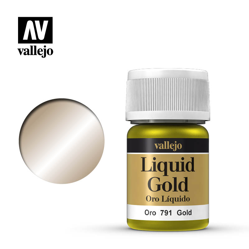 212 Alcohol Based Metallic Gold 35ml Bottle 212