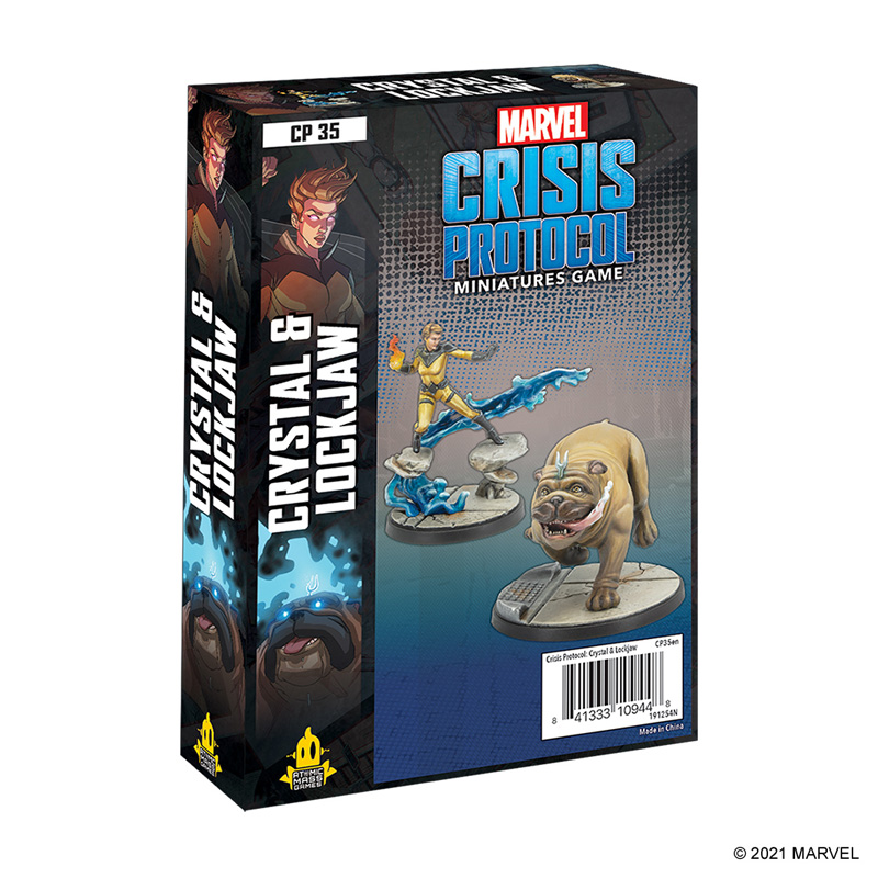 Marvel Crisis Protocol - Crystal and Lockjaw