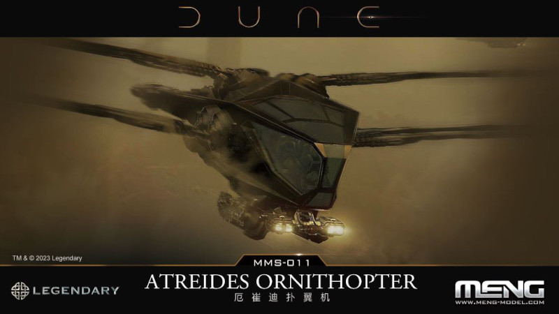 Dune Movie: Atreides Ornithopter