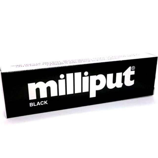  Milliput Medium Fine 2-Part Self Hardening Putty, Black, MPP-5,  4oz Pack : Industrial & Scientific