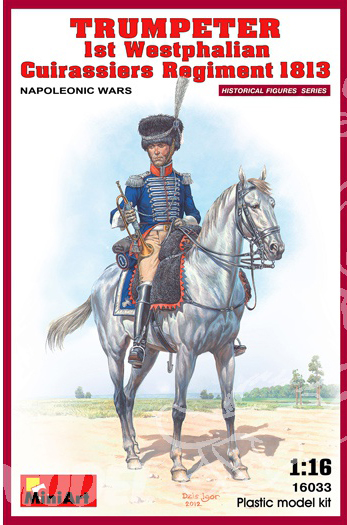 Napoleonic Wars Trumpeter 1st Westphalian Curassiers Regiment 1813