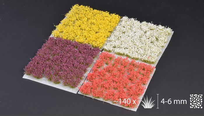 Mixed Flower Tuff Set