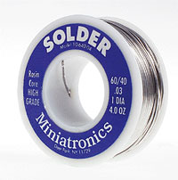 Rosin Core Solder 4oz. 60/40