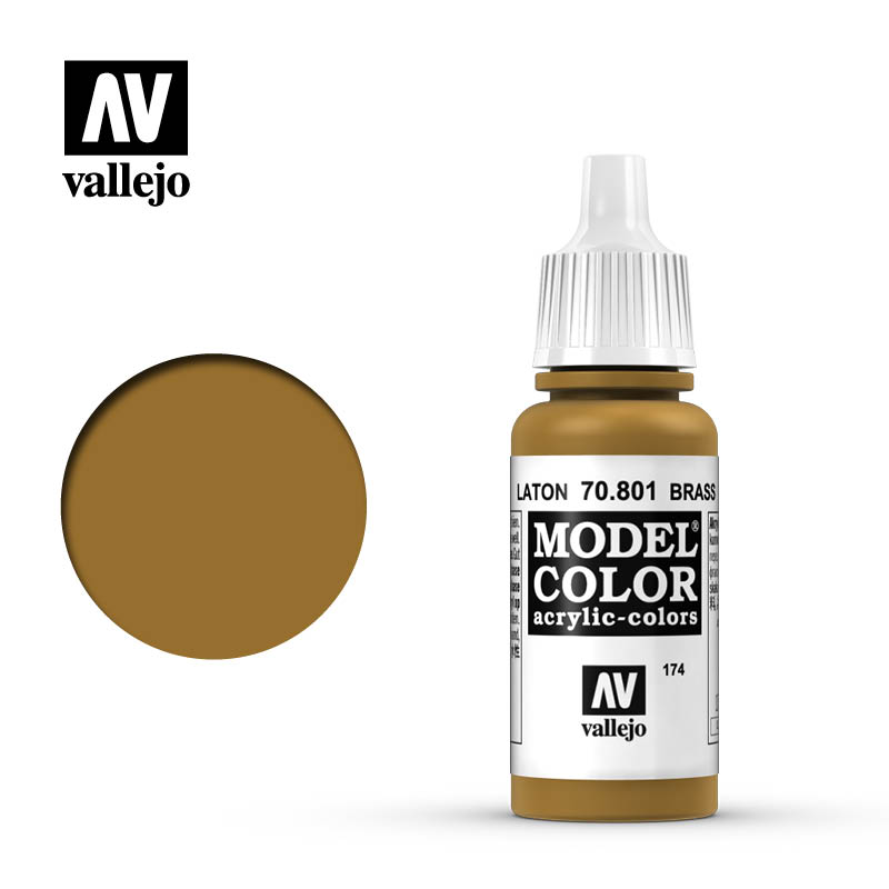 Model Color Metallic Brass 17ml Bottle 174