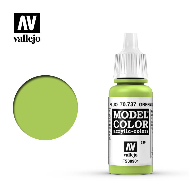 Model Color Fluorescent Green 210