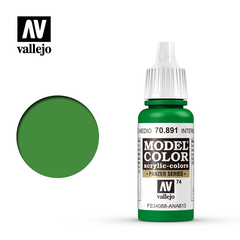 Model Color Intermediate Green 74