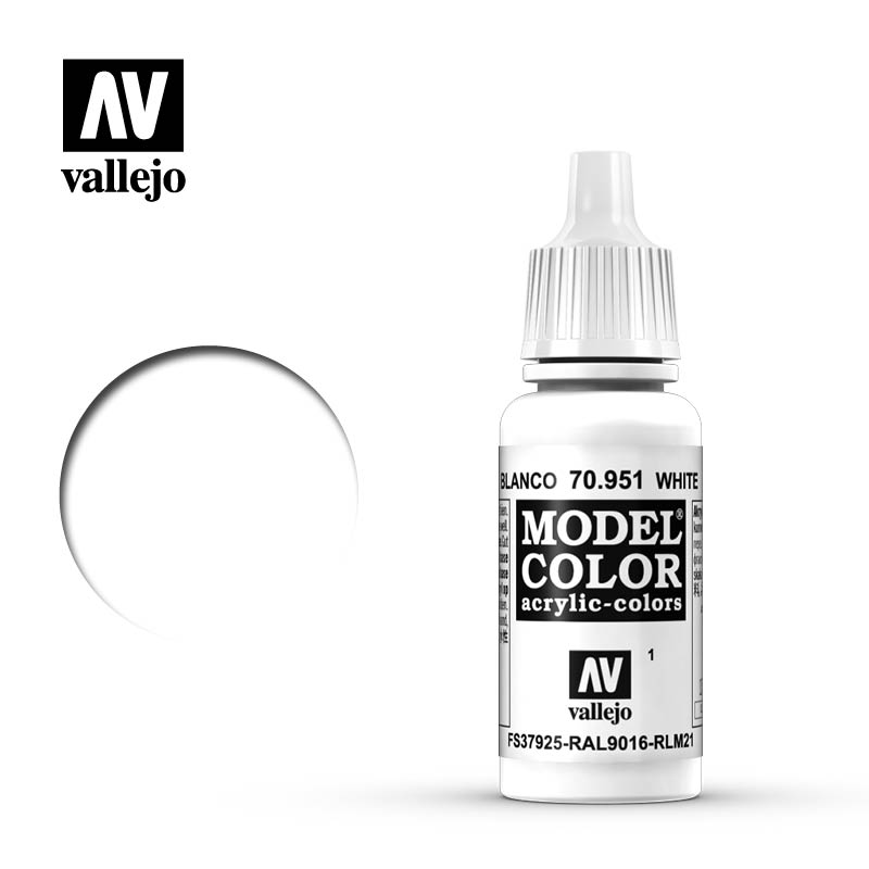Model Color Flat White 001