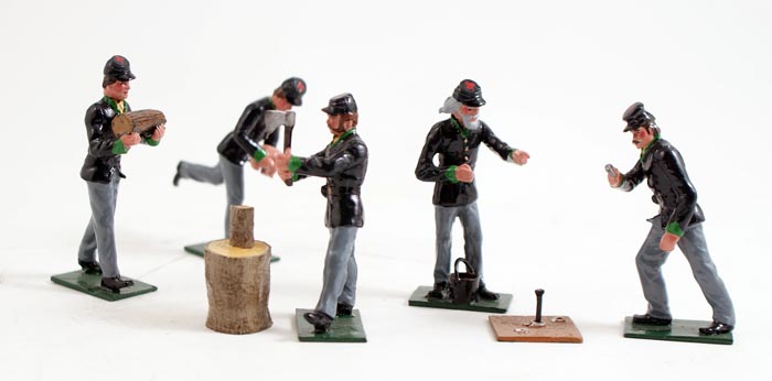 Fusilier Miniatures Union ACW Camp Grouping