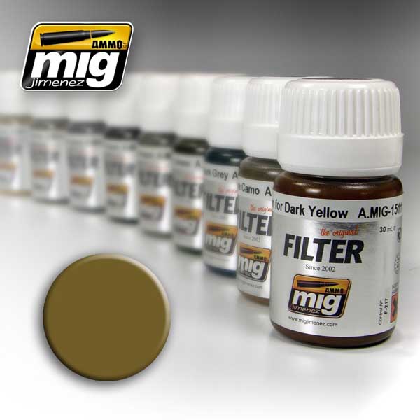 Enamel Filters: Ochre Filter For Light Sand