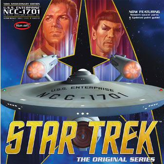 Star Trek The Original Series USS Enterprise NCC1701 50th Anniversary Edition