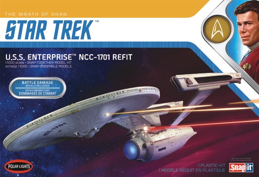 Star Trek Wrath of Khan USS Enterprise NCC1701 Refit