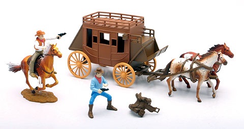 Western Stagecoach Set