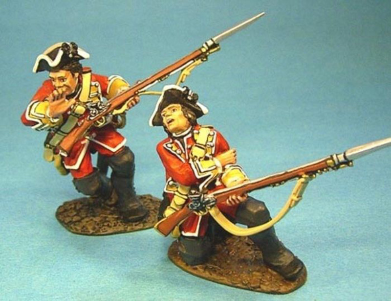 BATTLE ON THE PLAINS OF ABRAHAM 1759 - ENGLISH WOUNDED #QB-24 - 1 AVAILABLE OOP