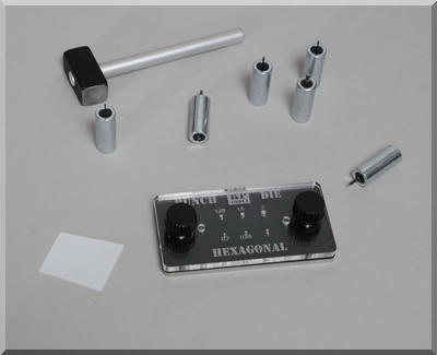 RP Toolz Big Hexagonal Punch and Die Set