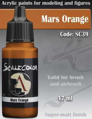 Mars Orange Paint 17ml