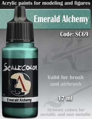 Metal N Alchemy- Emerald Alchemy Paint 17ml