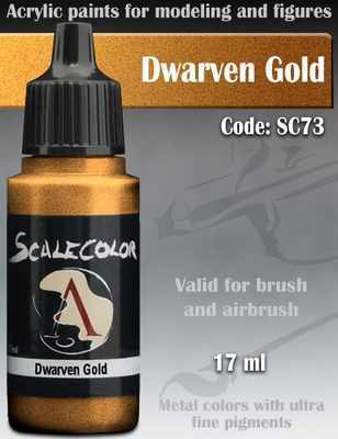 Metal N Alchemy- Dwarven Gold Paint 17ml