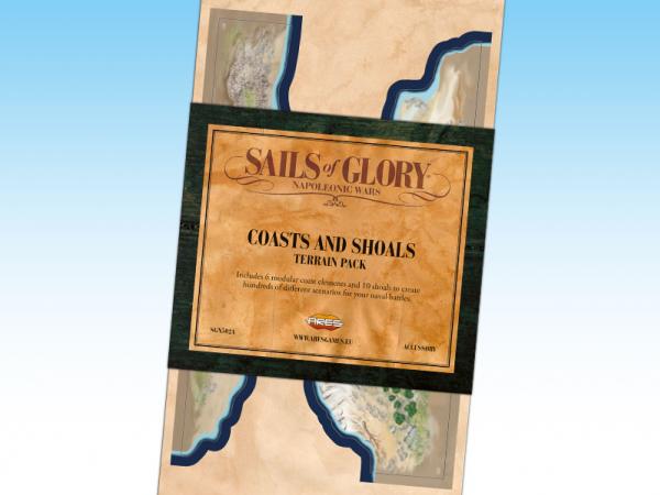 Sails of Glory - Terrain Pack: Coasts and Shoals